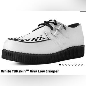 White TUK Viva Low Creeper